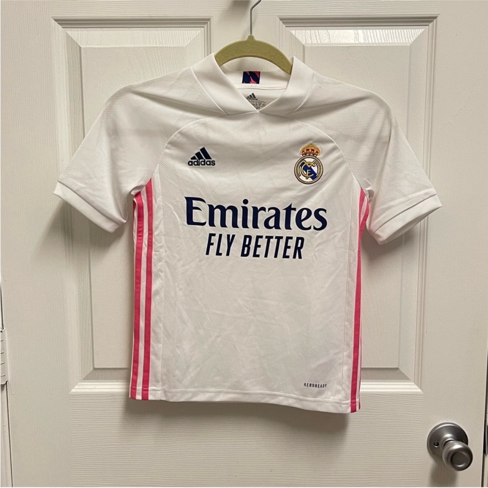 Adidas Real Madrid White Jersey